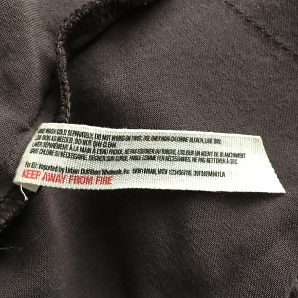 Free People Tattered Up Brown Slip Dress - Picture 7 of 8